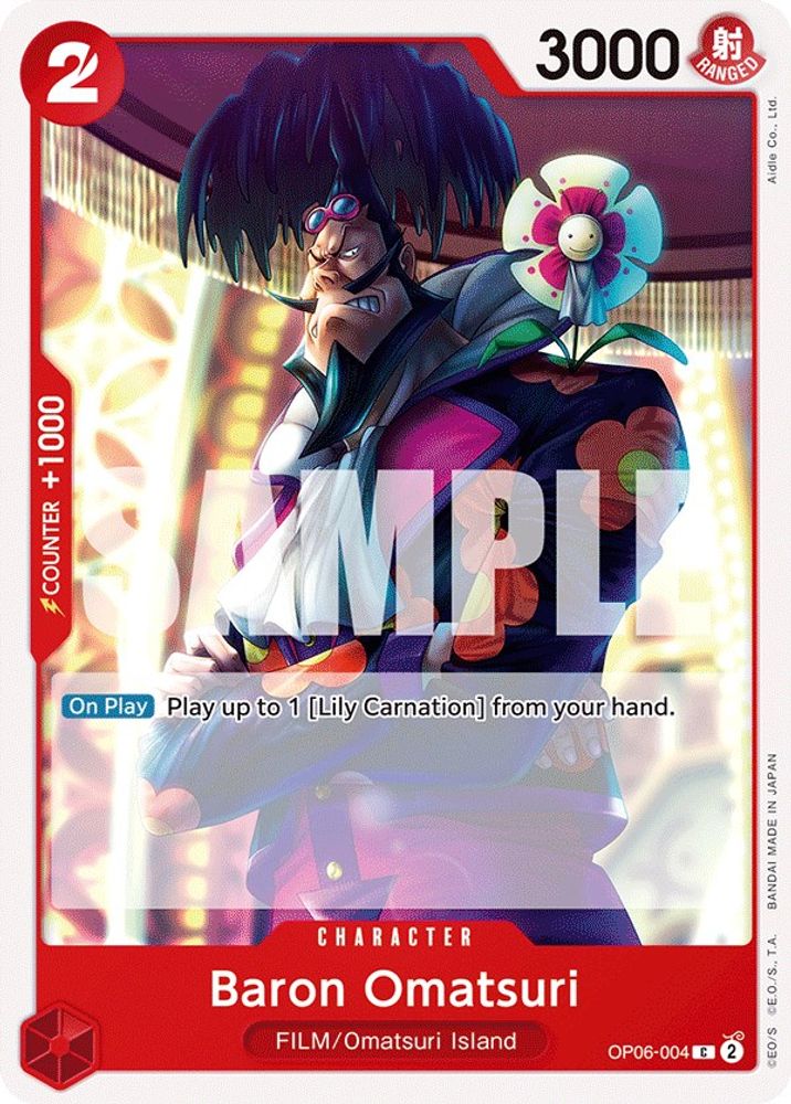 Baron Omatsuri (OP06-004) - Wings of the Captain