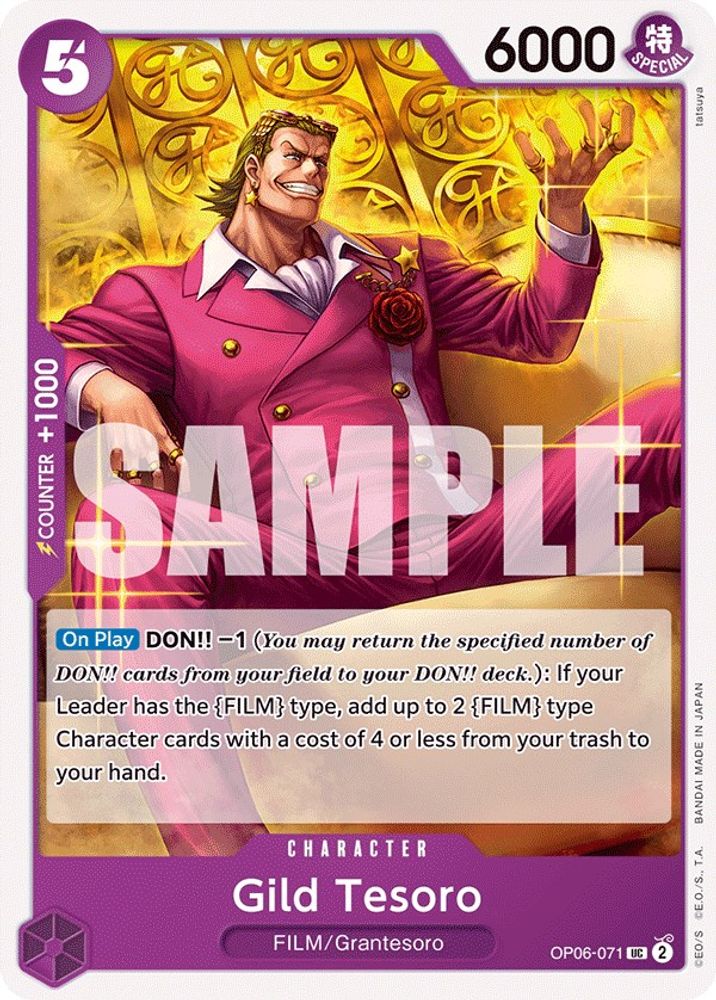 Gild Tesoro (OP06-071) - Wings of the Captain