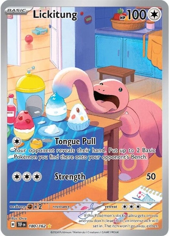 Lickitung (180/162) - Holofoil - Illustration Rare