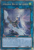 Apollousa, Bow of the Goddess (Alternate Art) (Quarter Century Secret Rare) - RA02-EN040 Quarter Century Secret Rare 1st Edition