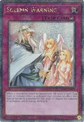Solemn Warning (Quarter Century Secret Rare) - RA02-EN078 Quarter Century Secret Rare 1st Edition