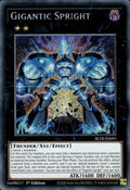 Gigantic Spright - BLTR-EN091 Secret Rare 1st Edition