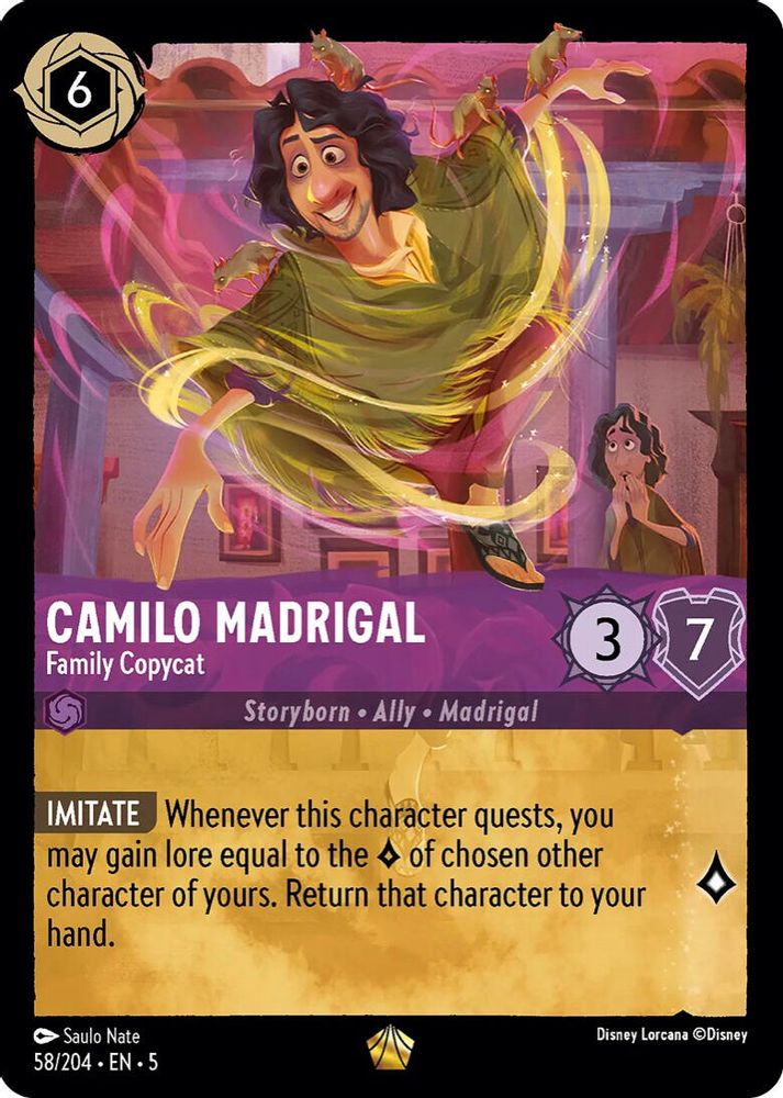 Camilo Madrigal - Family Copycat (58/204) - Shimmering Skies