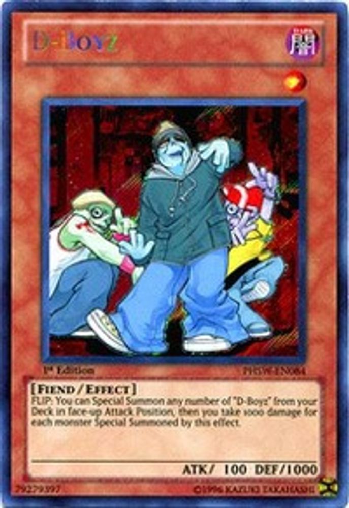 D-Boyz (PHSW-EN084) Secret Rare  1st Edition