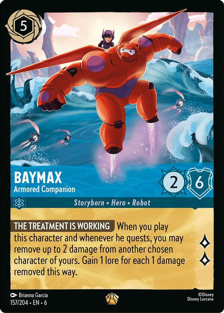 Baymax - Armored Companion (157/204) - Azurite Sea