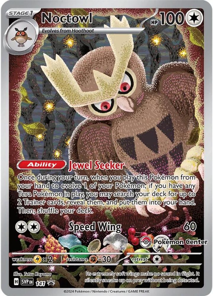 Noctowl (Pokemon Center Exclusive) (141) - Holofoil - Promo