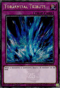 Torrential Tribute (Quarter Century Secret Rare) - MP24-EN010 Quarter Century Secret Rare 1st Edition