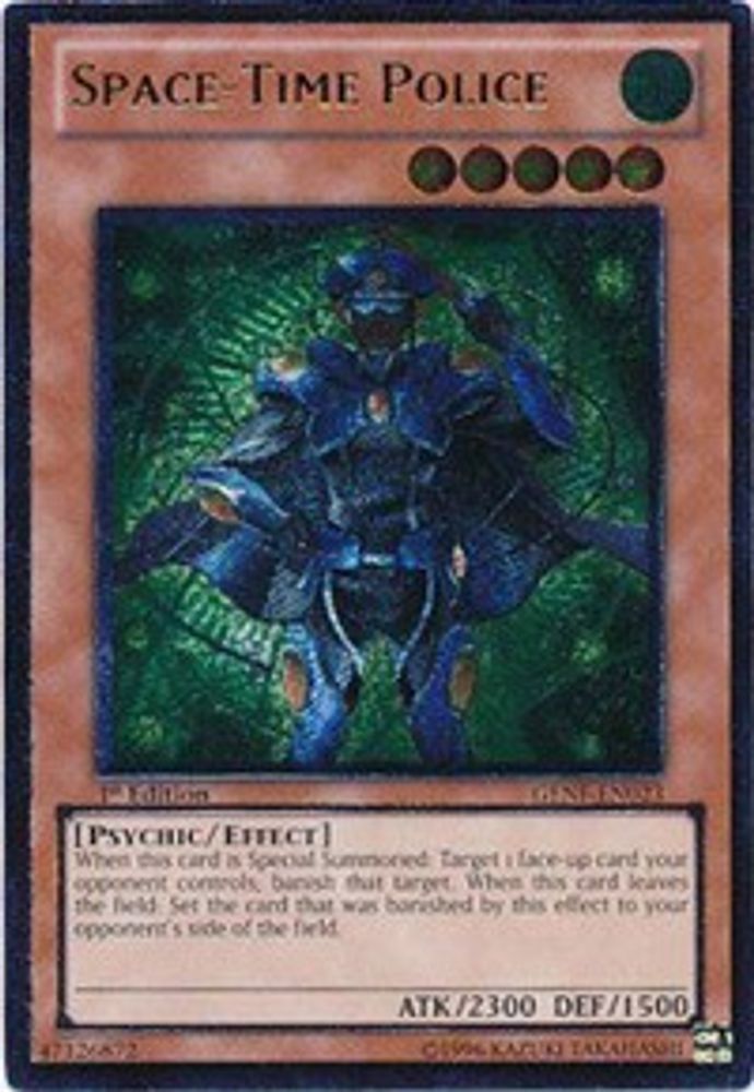 Space-Time Police (UTR) (GENF-EN023) Ultimate Rare  1st Edition