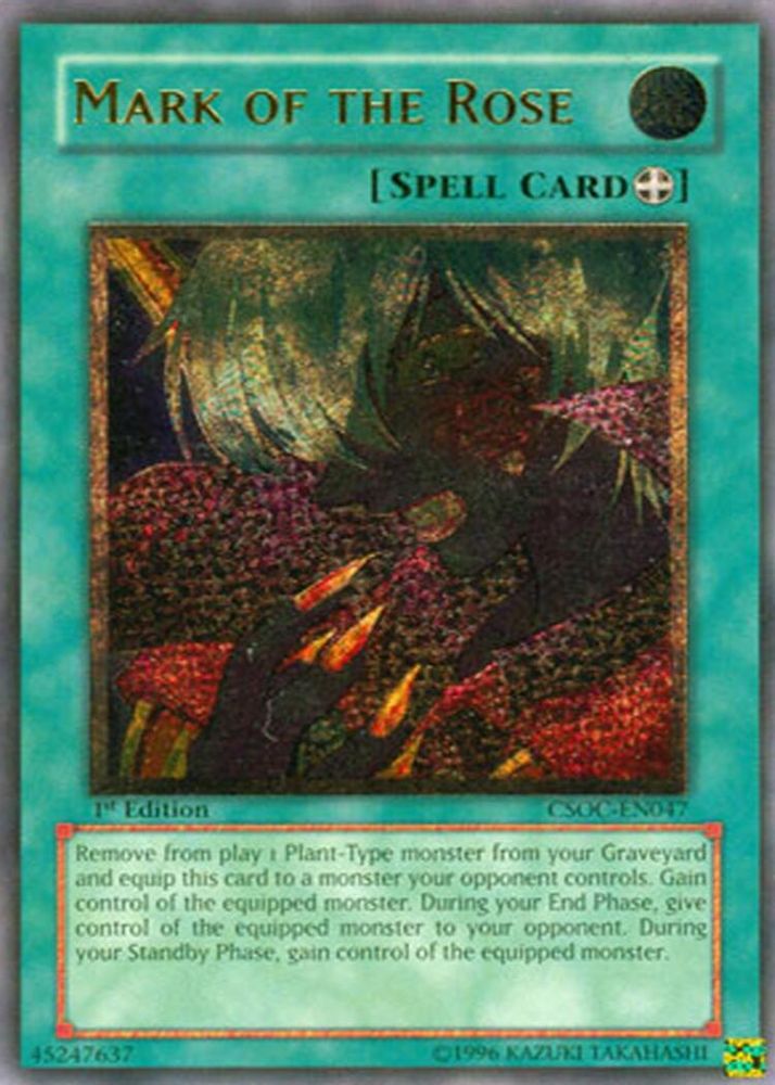 Mark of the Rose (UTR) (CSOC-EN047) Ultimate Rare  Unlimited