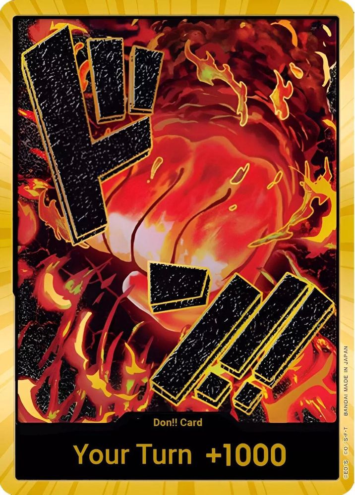 DON!! Card (Sakazuki) (Gold) - Premium Booster -The Best- Foil