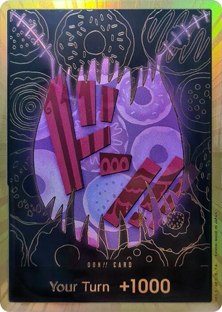 DON!! Card (Katakuri) (Gold) - Premium Booster -The Best- Foil