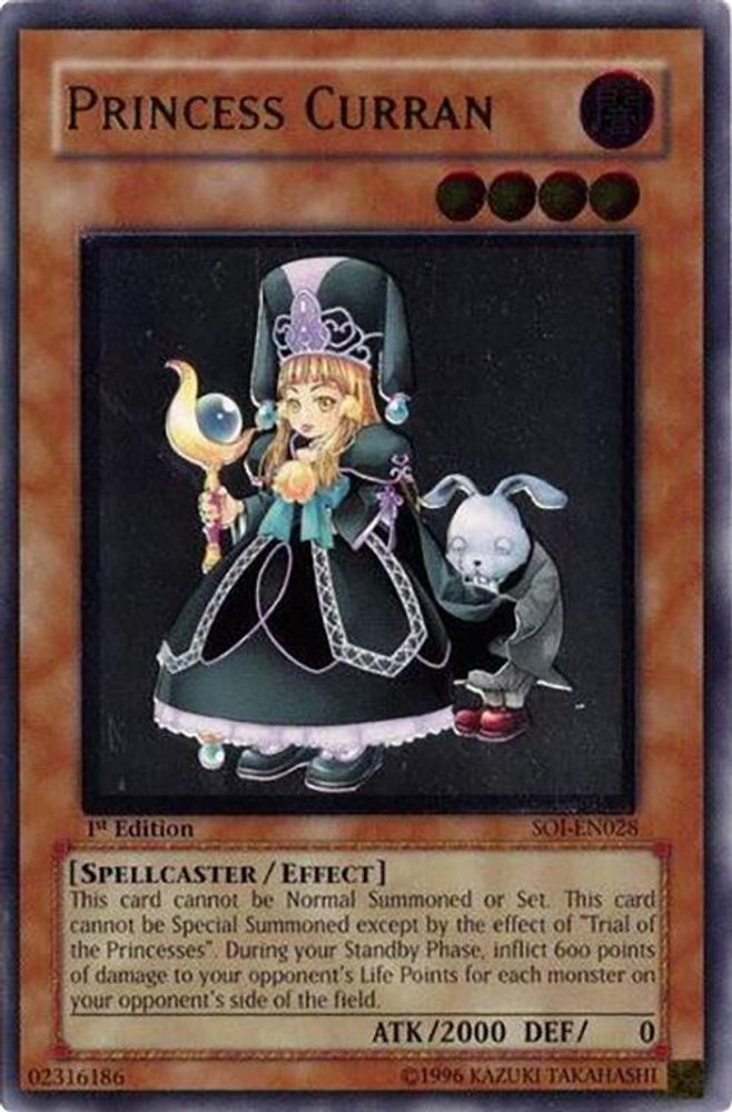 Princess Curran (UTR) (SOI-EN028) Ultimate Rare  1st Edition