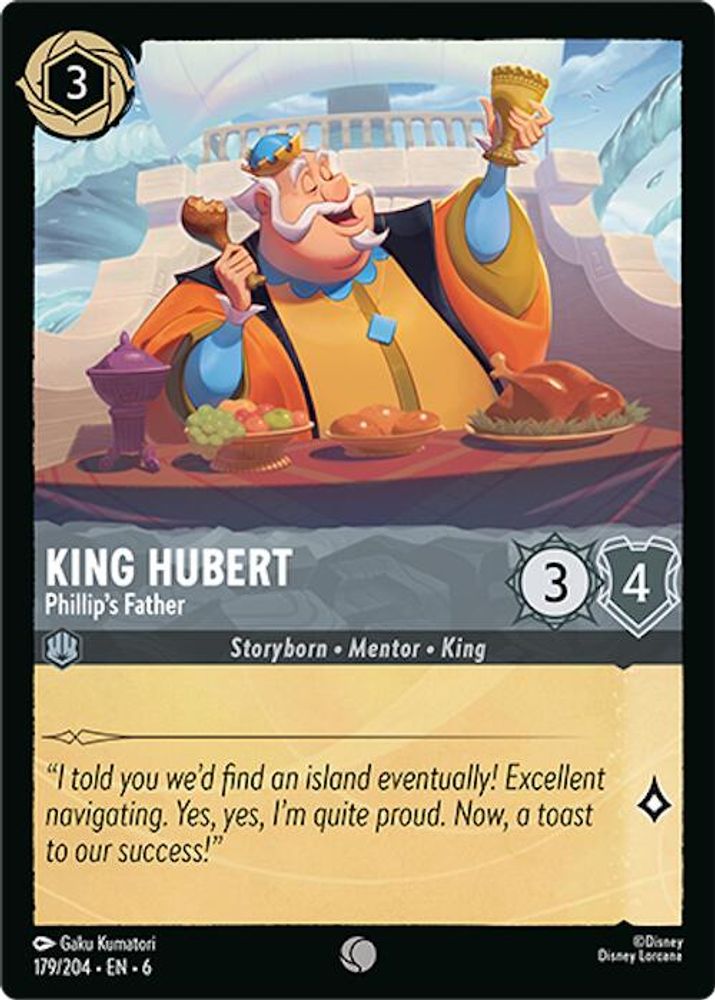 King Hubert - Phillip's Father (179/204) - Azurite Sea