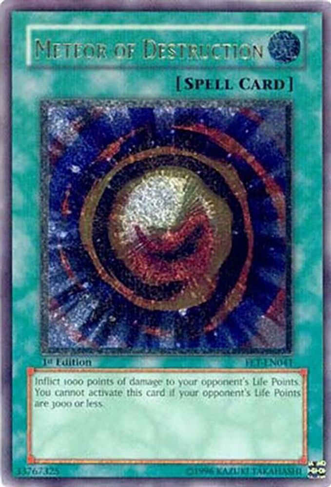 Meteor of Destruction (UTR) (FET-EN041) Ultimate Rare  Unlimited