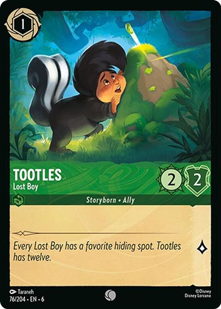 Tootles - Lost Boy (76/204) - Azurite Sea