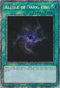 Allure of Darkness (Platinum Secret Rare) - RA03-EN055 Platinum Secret Rare 1st Edition