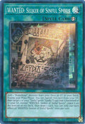 WANTED: Seeker of Sinful Spoils - RA03-EN074 Super Rare 1st Edition