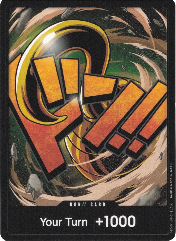 DON!! Card (Crocodile) - Premium Booster -The Best-