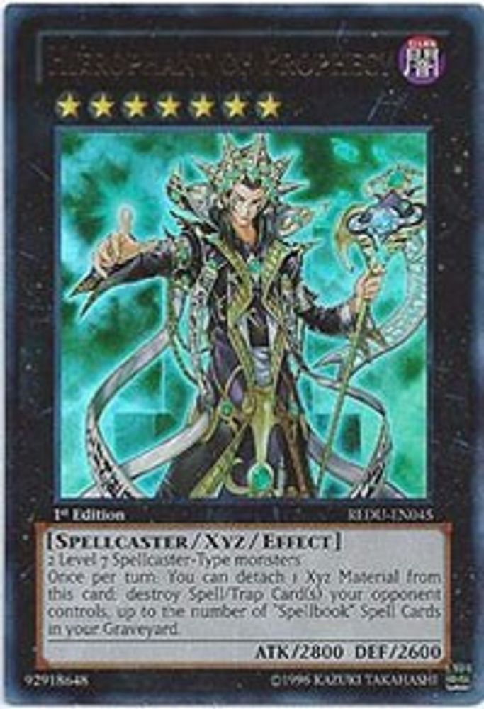 Hierophant of Prophecy (REDU-EN045) Ultra Rare  Unlimited