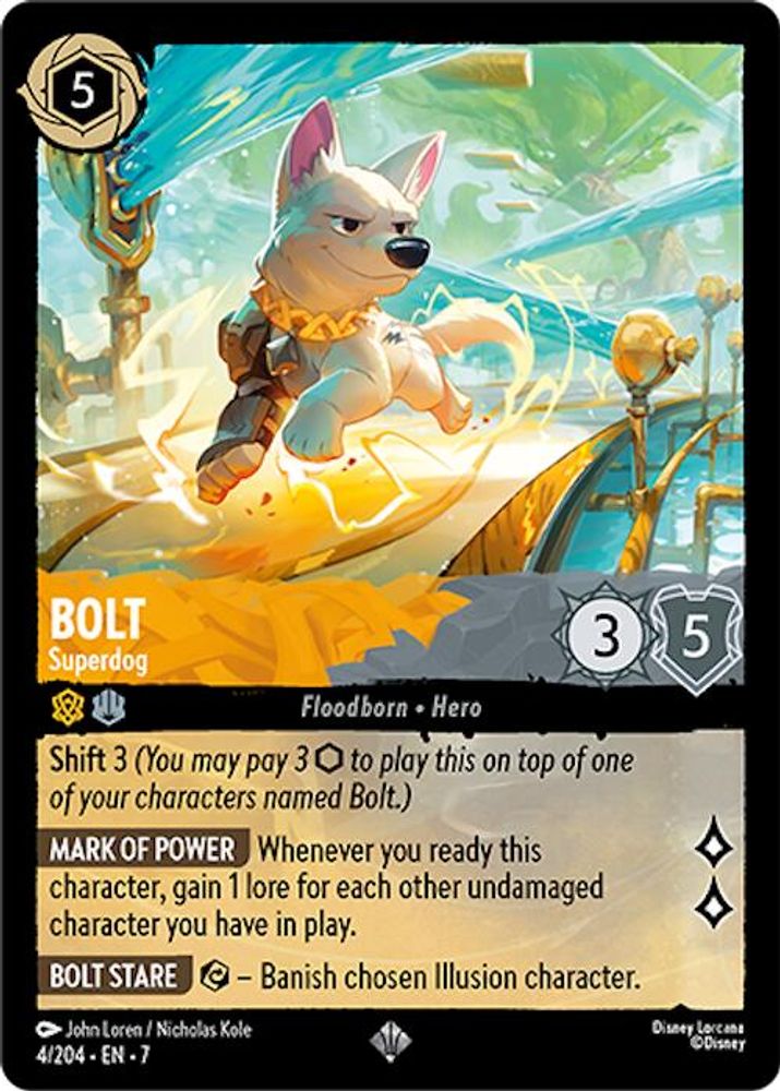 Bolt - Superdog (4/204) - Archazias Island Cold Foil