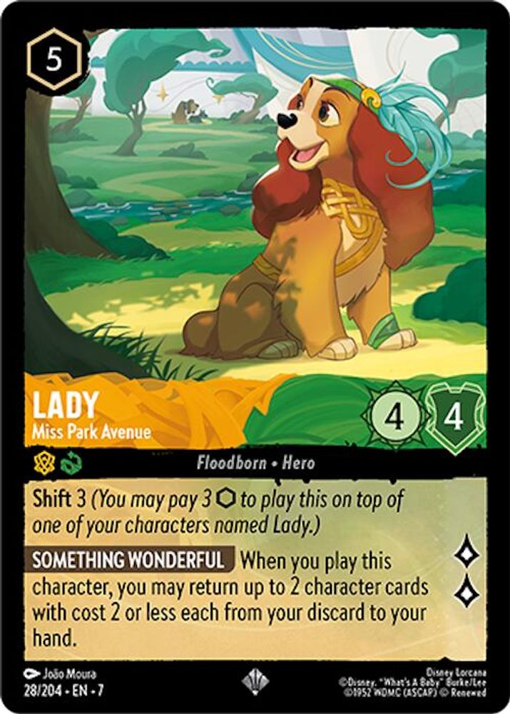 Lady - Miss Park Avenue (28/204) - Archazias Island Cold Foil
