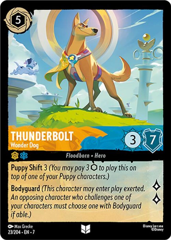 Thunderbolt - Wonder Dog (23/204) - Archazias Island Cold Foil