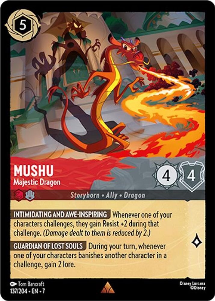 Mushu - Majestic Dragon (137/204) - Archazias Island