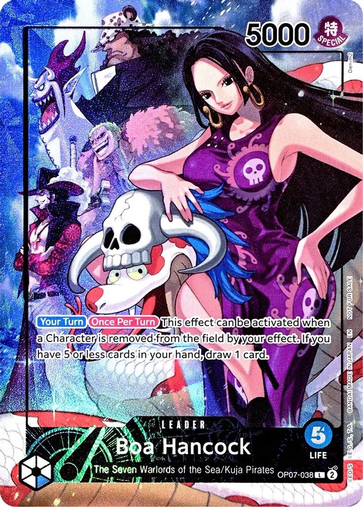 Boa Hancock (2025 PSA Magazine Promo) (OP07-038) - One Piece Promotion Cards Foil