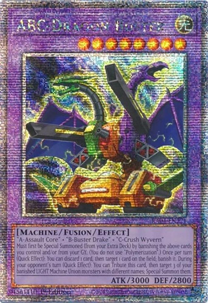 ABC-Dragon Buster (Quarter Century Secret Rare) - RA04-EN271 Quarter Century Secret Rare 1st Edition