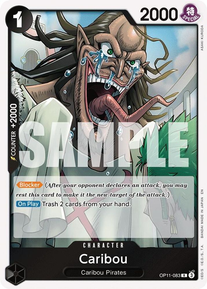 Caribou (OP11-083) - A Fist of Divine Speed Foil