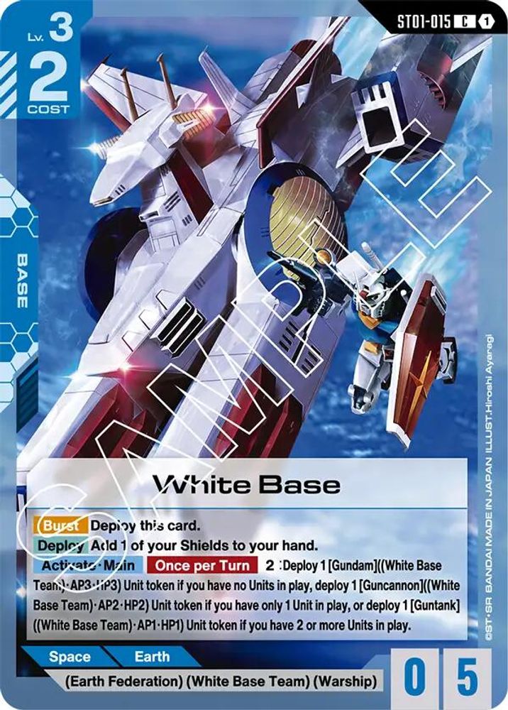 White Base (ST01-015) -