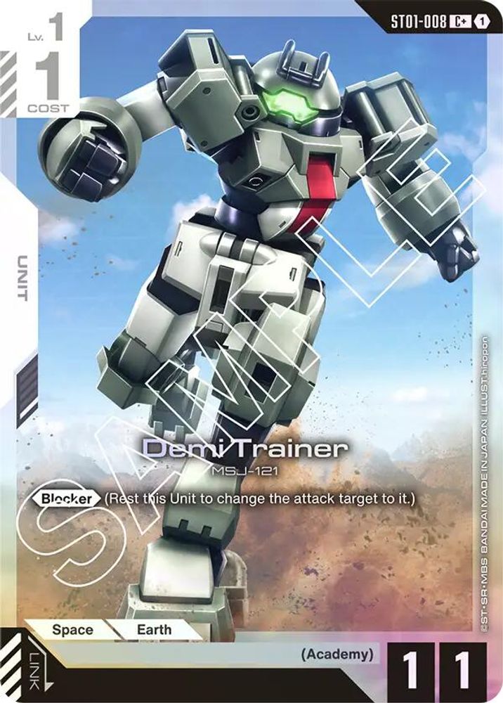 Demi Trainer (C+) (ST01-008) -  Holofoil