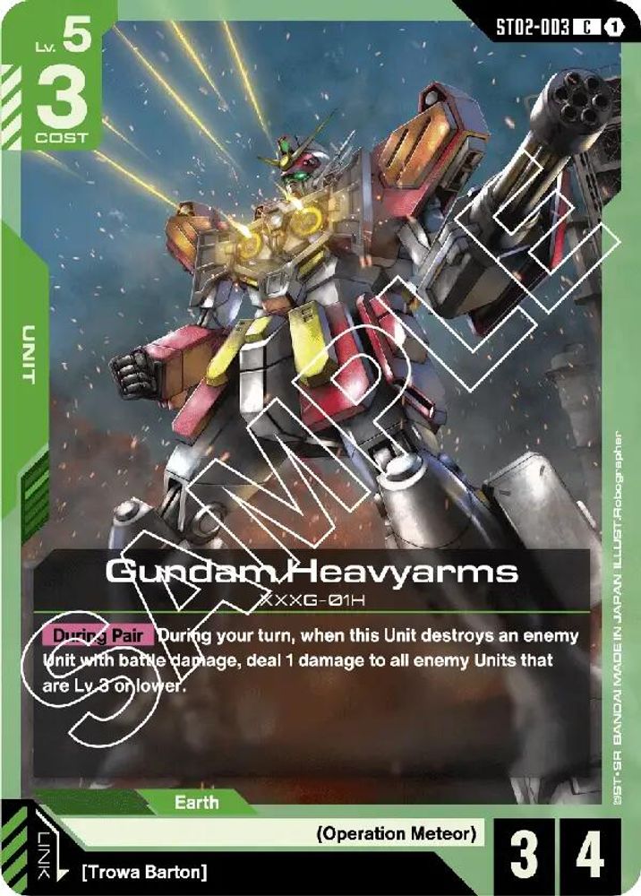 Gundam Heavyarms (ST02-003) -