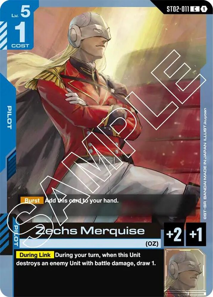 Zechs Merquise (ST02-011) -