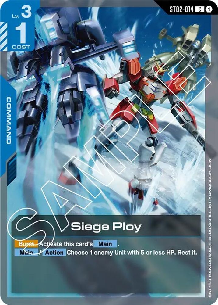 Siege Ploy (ST02-014) -