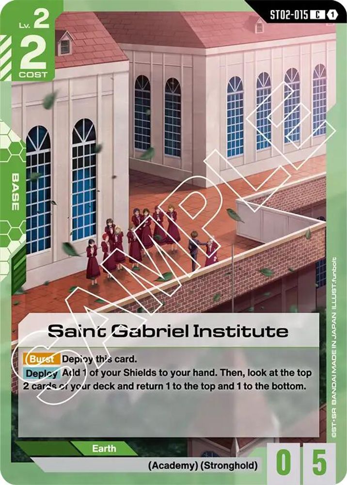 Saint Gabriel Institute (ST02-015) -