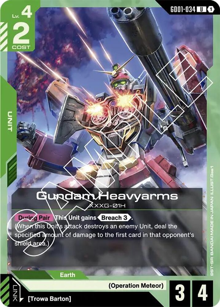 Gundam Heavyarms (GD01-034) -