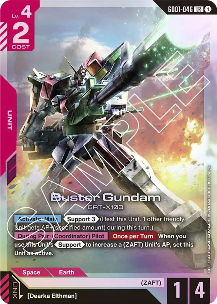 Buster Gundam (GD01-046) -  Holofoil