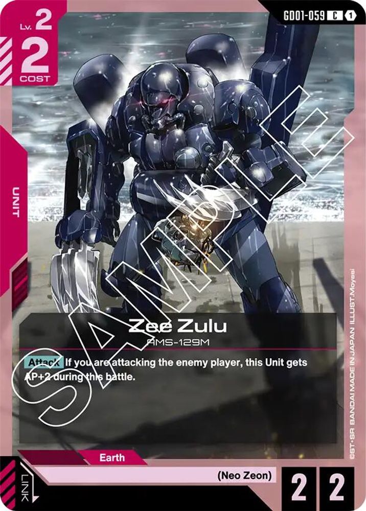 Zee Zulu (GD01-059) -