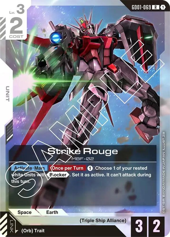 Strike Rouge (GD01-069) -  Holofoil