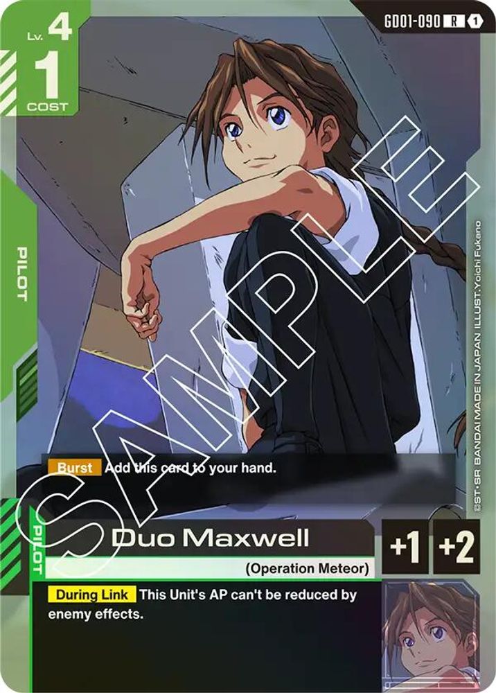 Duo Maxwell (GD01-090) -  Holofoil