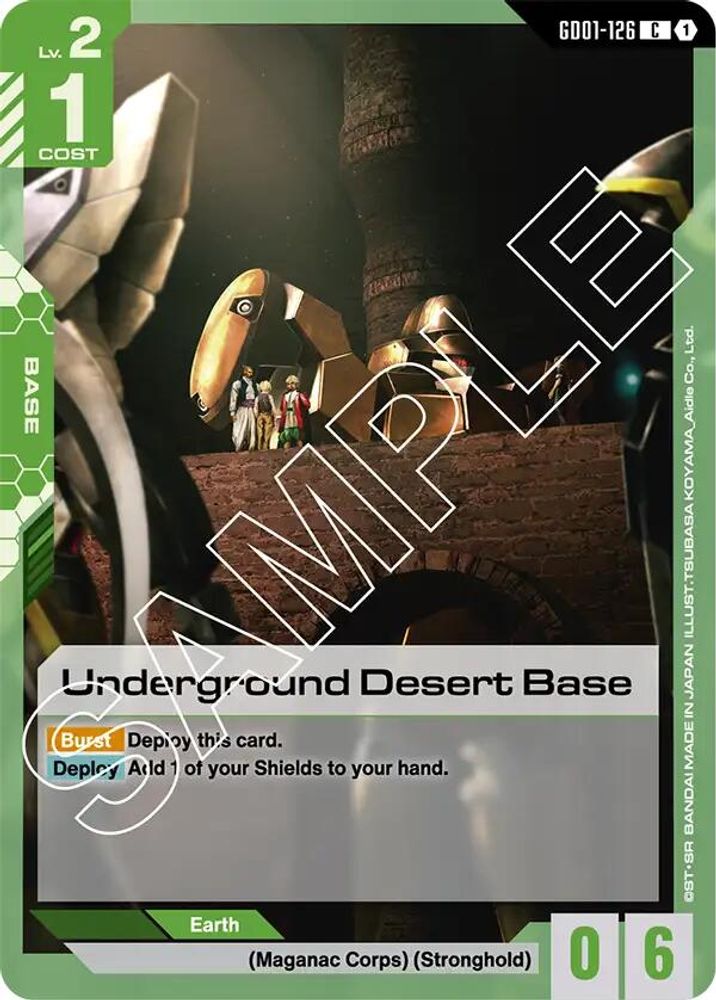 Underground Desert Base (GD01-126) -