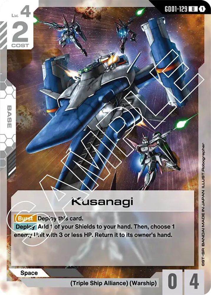 Kusanagi (GD01-129) -