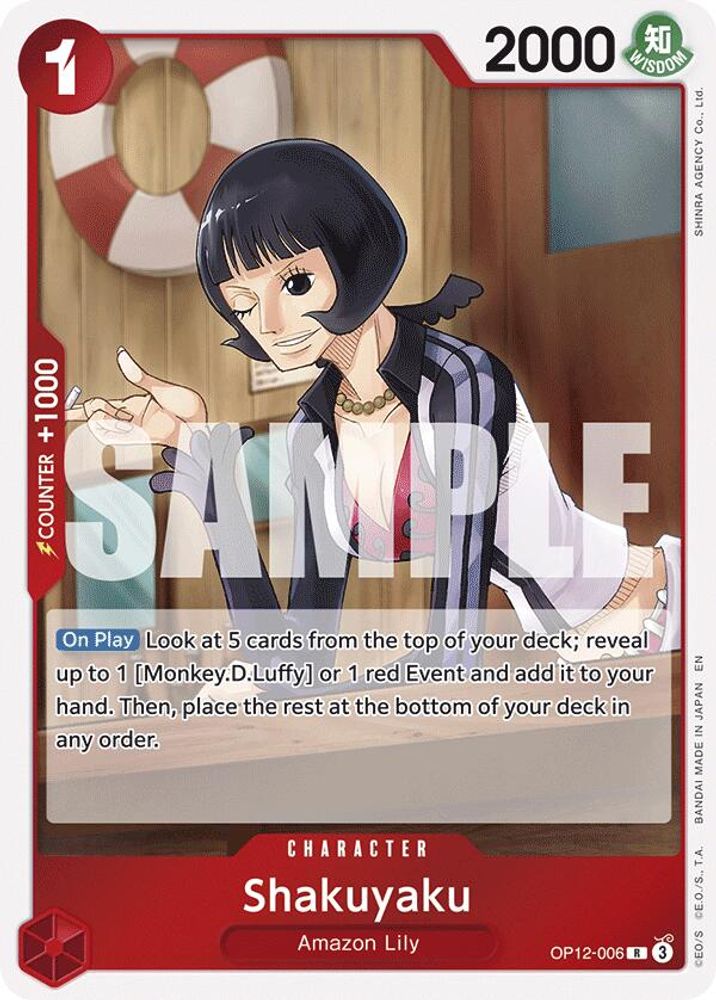 Shakuyaku (OP12-006) - Legacy of the Master Foil