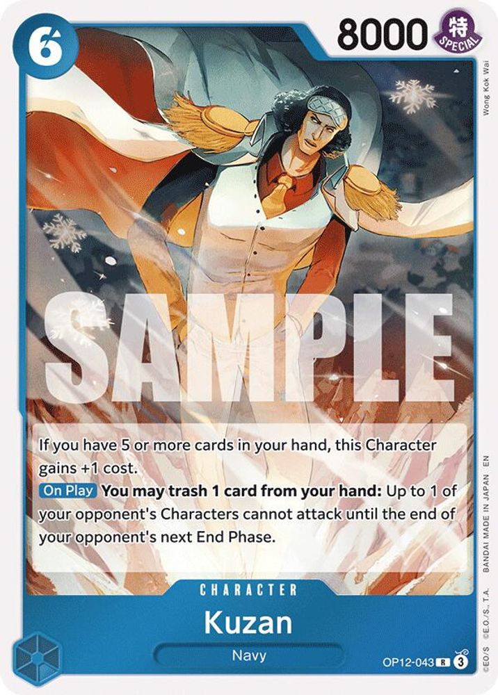 Kuzan (043) (OP12-043) - Legacy of the Master Foil