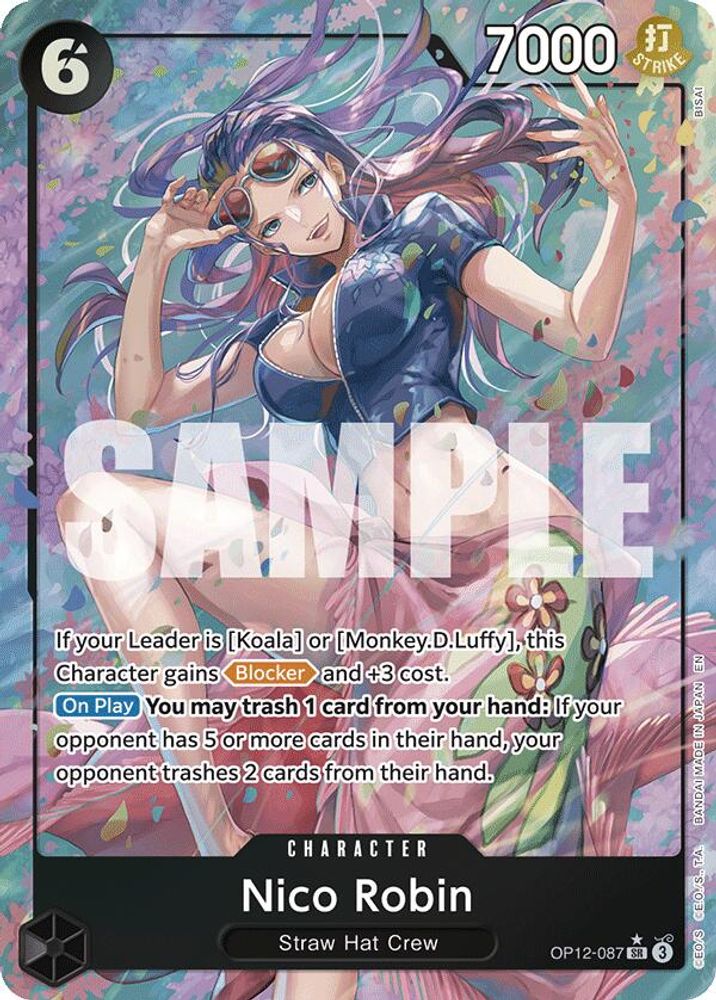 Nico Robin (Alternate Art) (OP12-087) - Legacy of the Master Foil