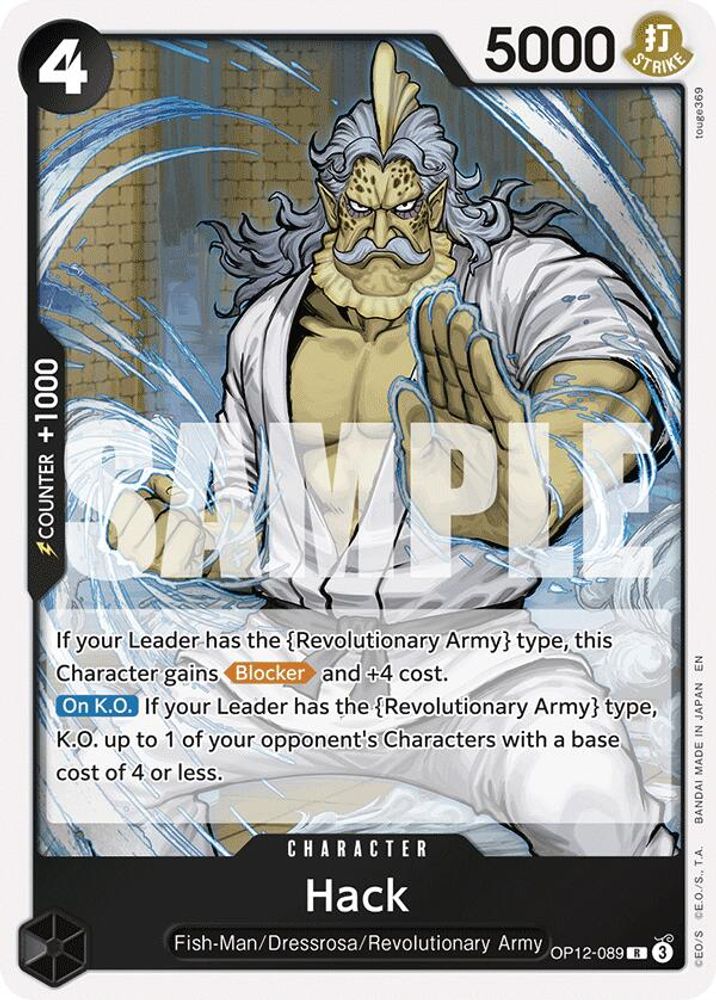 Hack (OP12-089) - Legacy of the Master Foil
