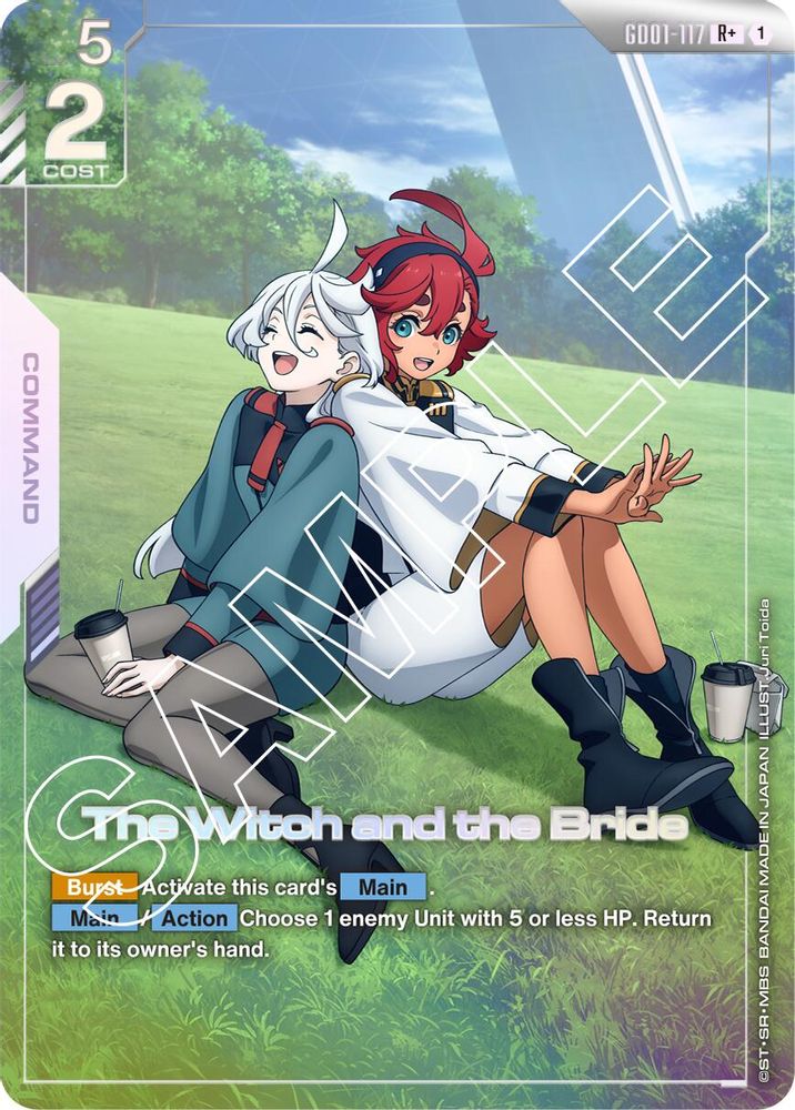 The Witch and the Bride (R+) (GD01-117) -  Holofoil