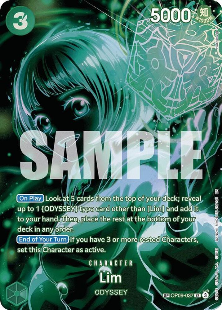 Lim (SP) (OP09-037) - Legacy of the Master Foil