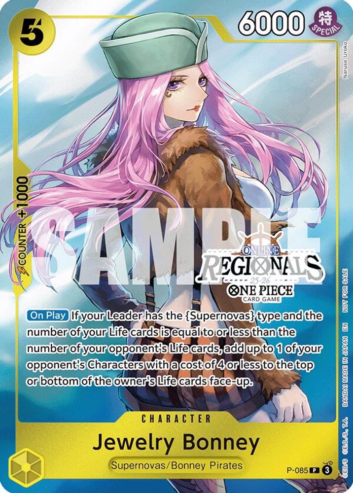 Jewelry Bonney (Online Regional Participation Pack 2025 Vol.2) (P-085) - One Piece Promotion Cards Foil